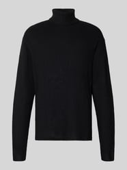 Gebreide pullover in riblook met col van Lindbergh - 27
