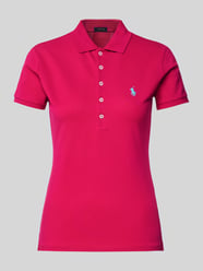 Poloshirt mit Label-Stitching Modell 'JULIE' von Polo Ralph Lauren Pink - 15