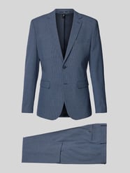 Slim Fit Anzug mit Brustleistentasche Modell 'LIAM' von SELECTED HOMME Blau - 31