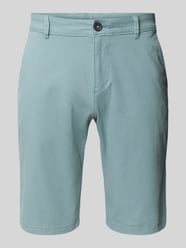 Slim fit korte chino van katoenmix van Tom Tailor - 37