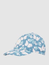 Cap mit Allover-Muster von Maximo Blau - 2