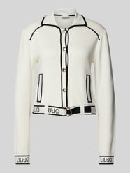 Cardigan mit Gürtel von LIU JO SPORT Beige - 27