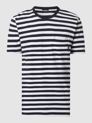 T-Shirt aus Bio-Baumwolle Modell 'Troy'  von Denham Blau / Türkis - 26