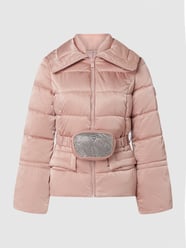 Steppjacke in Glanz-Optik Modell 'GLITZY PUFFA' von Guess Pink - 43