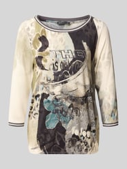 3/4-Shirt mit elastischem Saumabschluss von Betty Barclay - 6
