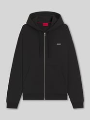 Relaxed Fit Sweatjacke aus reiner Baumwolle Modell 'DAPOZIP' von HUGO - 17