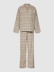 Pyjama mit Karomuster Modell 'Pyjama long leg' von Esprit - 27