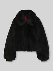 Webpelzjacke mit Logo-Detail Modell 'Fabi-1' von HUGO - 14