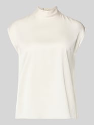 Top bluzkowy o kroju regular fit z mieszanki jedwabiu model ‘BIDRIZ’ od BOSS - 21
