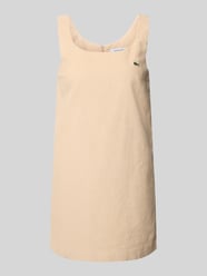 Slim Fit Freizeitkleid aus reiner Baumwolle von Lacoste Beige - 42