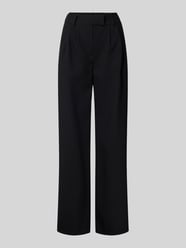 Wide Leg Stoffhose mit Bundfalten von Review - 17