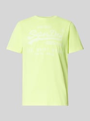 T-shirt met labelprint, model 'Neon' van Superdry - 13