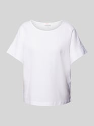 T-Shirt mit Rundhalsausschnitt von s.Oliver RED LABEL Weiß - 32