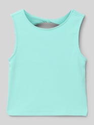 Top o kroju slim fit z wycięciem z tyłu od s.Oliver RED LABEL - 6