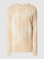 Pullover aus Wollmischung von Family First Milano Beige - 20