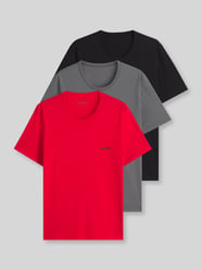 Regular fit t-shirtset van puur katoen model 'T-SHIRT RN TRIPLET P' van HUGO - 2