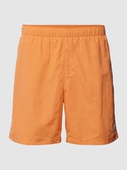 Badehose mit Label-Stitching von The North Face Orange - 7