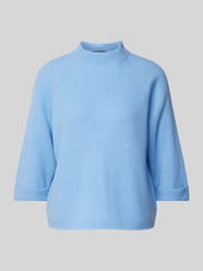 Strickpullover mit Turtleneck Modell 'Tijoulie' von Someday Blau - 13