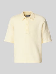 Regular fit poloshirt met knoopsluiting, model 'ACAPULCO' van Jack & Jones Beige - 36