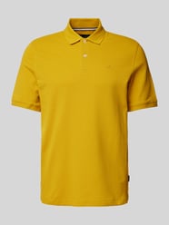 Koszulka polo z kołnierzykiem polo od bugatti Żółty - 38