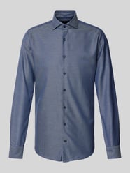 Slim Fit Business-Hemd mit Haifischkragen Modell 'Panko' von JOOP! Collection Blau - 5