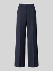 Spodnie z zakładkami w pasie o kroju regular fit z czystej żywej wełny model „VISIVO” od Weekend Max Mara - 8