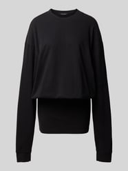 Cocktailkleid mit gerippten Abschlüssen von black palms - 2