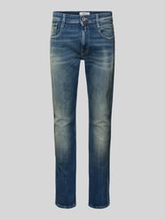 Slim Fit Jeans aus Baumwoll-Mix im Destroyed-Look von Replay - 18
