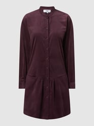 Kleid aus Feincord von Nadine H Lila - 43