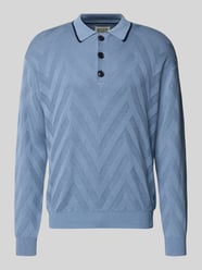 Regular Fit Longsleeve in Strick-Optik von Scotch & Soda - 32