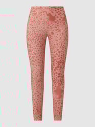 Sportleggings mit Allover-Muster  von Reebok Active Rot - 22