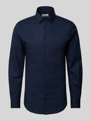 Koszula biznesowa o kroju shaped fit z mieszanki bawełny i streczu od s.Oliver BLACK LABEL - 9