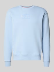 Sweatshirt mit Logo und Rundhalsausschnitt von Alpha Industries - 22