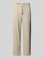 Hose aus Viskose-Mix mit elastischem Bund Modell 'SINUS' von Only & Sons Beige - 25