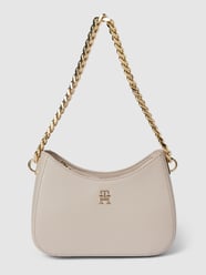 Handtasche mit Reißverschluss und Label-Detail von Tommy Hilfiger Beige - 34