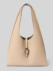 Shopper in leerlook model 'JAINA' van HUGO Beige - 18