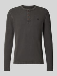 Longsleeve mit Strukturmuster und Knopfleiste von Superdry - 4