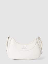 Handtasche mit Label-Detail Modell 'WAVE' von ARMANI EXCHANGE Weiß - 38
