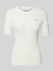 T-Shirt in Strick-Optik von Gant - 9