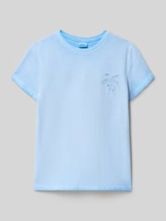 męski t-shirt o kroju regular fit z czystej bawełny od s.Oliver RED LABEL - 7