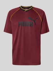 T-Shirt mit Label-Print von PUMA PERFORMANCE Bordeaux - 25