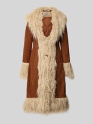 Webpelzmantel mit Fransenabschluss von Superdry - 38