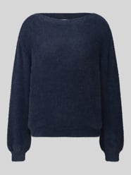 sweter w kroju regular fit z dodatkiem wiskozy od Garcia - 2