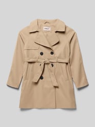Trencz o kroju regular fit z kołnierzem z połami model 'CHLOE' od ONLY - 5