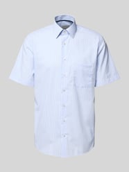 Modern fit zakelijk overhemd met 1/2-mouwen van ETERNA - 15