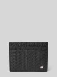 Pasjeshouder van puur linnen, model 'CREDITCARD' van ARMANI EXCHANGE - 5