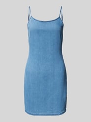 Jeanskleid mit Spaghettiträgern Modell 'RON' von Guess Blau - 11