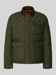 kurtka pikowana o kroju regular fit z listwą z zatrzaskami od Polo Ralph Lauren - 20