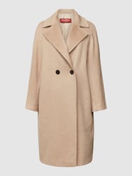 Mantel mit Reverskragen Modell 'TOLEDO' von Max Mara Studio Beige - 6