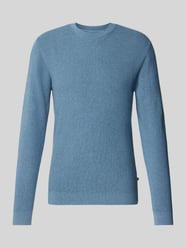 Gebreide pullover met ronde hals, model 'lagoon' van Matinique - 2